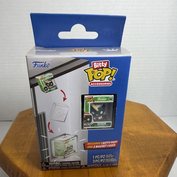 Funko Other - Bitty Pop Accessories Sushi Roll Funko 1 Bitty Pop 3 Magnetic Cases